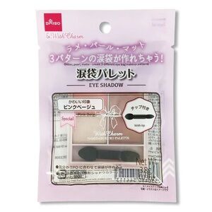 New DAISO &. WithCharm Tear Bag Palette 3.8g